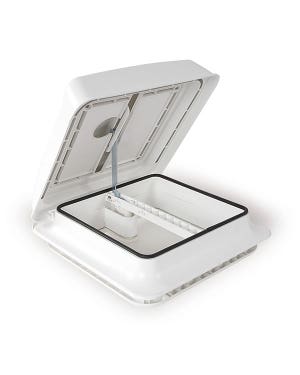 Skylight, Fiamma, 39x39, white with flyscreen fits T2 Bus,Vanagon,Split Bus,Eurovan,T5