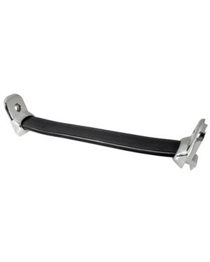 Interior Door Pull Handle, Black with Chrome Ends fits T2 Bay