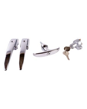 Ignition, T Handle and Door Lock Set keyed alike  fits Split Bus