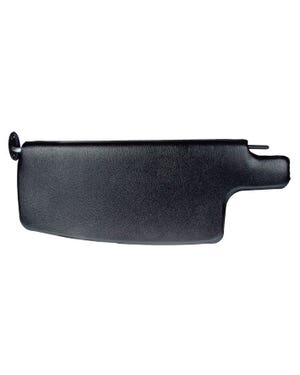 Sun Visors, Black Vinyl, Pair