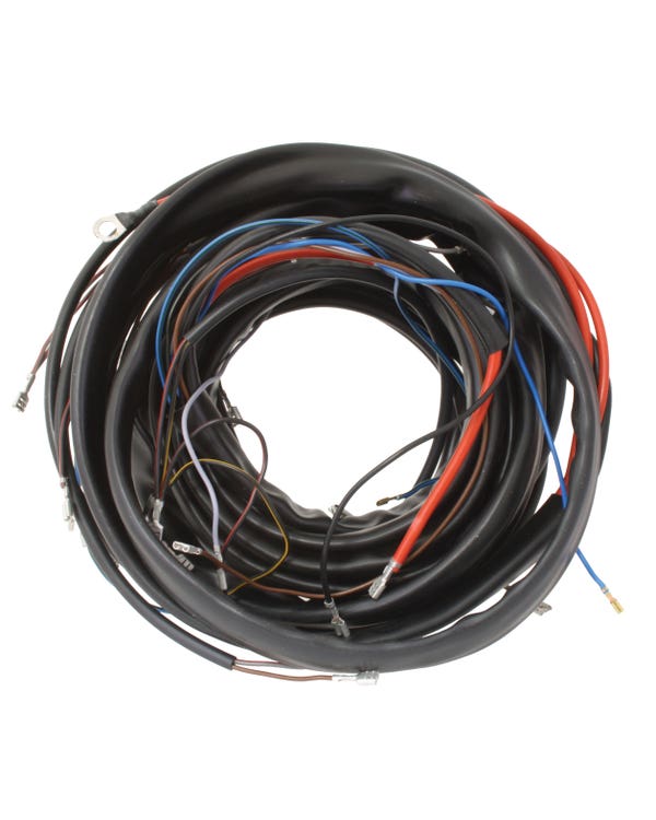 Wiring Loom without Headlight Loom for Right Hand Drive Model  fits T2 Bay