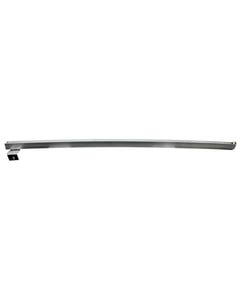 Left Fixed Quarter Light Upright Bar Aluminium