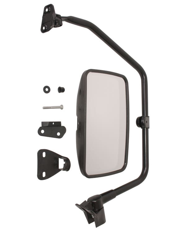 Truck Style Door Mirror with Convex Glass Right  fits Vanagon