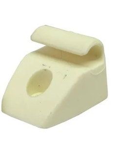 Clip alette parasole, bianco