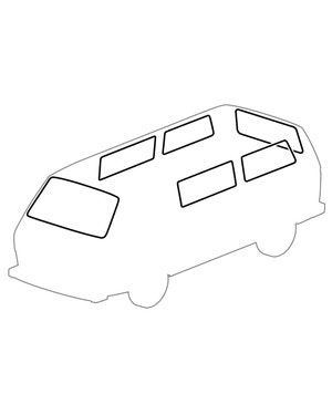Kit Gomas de ventana. Sin junquillo fits T3