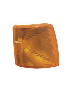 Front Turn Signal Assembly with Amber Lens, Right, Short Nose