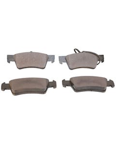 Brake Pad Set, Rear with Wear Indicator