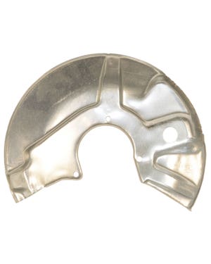 Brake Disc Backing Plate, Front Right 