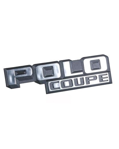 Emblem, hinten, für Polo Coupe 
