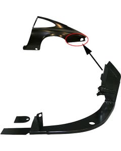 Rear Quarter Light Support Panel Left Coupe