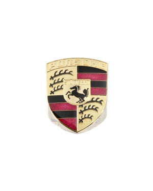 Hood Badge, Porsche Crest  fits 911,912,912E,924,928,930,944,964,968