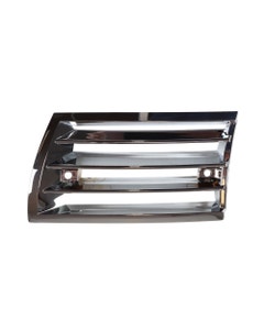 Horn Grille, Chrome Plastic, Left