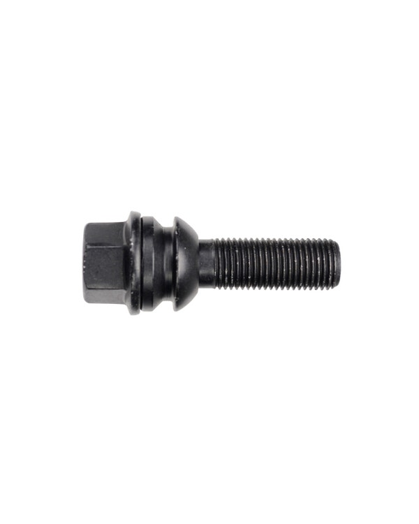 Wheel Bolt 37mm Black  fits 986 Boxster,987C Cayman,987 Boxster,996,997