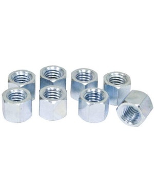 Dado rinforzato collettore di asp. M8, testa 11mm, 8pz  fits Maggiolino,Bus Bay,Bus Split,Karmann Ghia,Maggiolino Cabrio,Type 3,Maggiolino USA,Maggiolino Messico,Maggiolino Australia,Maggiolino Brasile/Fusca,Bus Split USA,Bus Bay USA