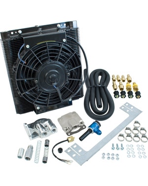 Vollstrom-Kit mit 96-Reihen-Ölkühler und Lüfter