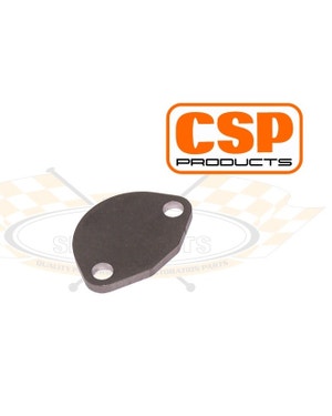 CSP Fuel Pump Block Off Plate Stainless Steel  fits Beetle,T2 Bus,Split Bus,Karmann Ghia,Beetle Cabrio,Type 3