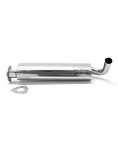 Stainless Steel Single Quiet Pack Exhaust Muffler