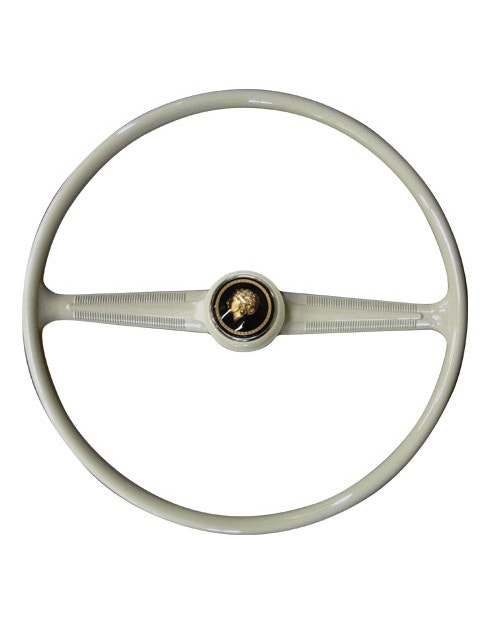 Flat4 Steering Wheel Grey (Silver Beige)  fits Splitscreen