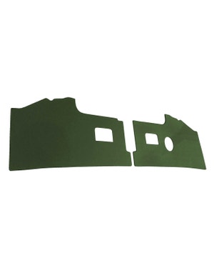 Kick Panels, Left Hand Drive, Green fits T2 Bay