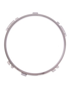 Wipac 7″ Stainless Steel Headlamp Retaining Bezel Set