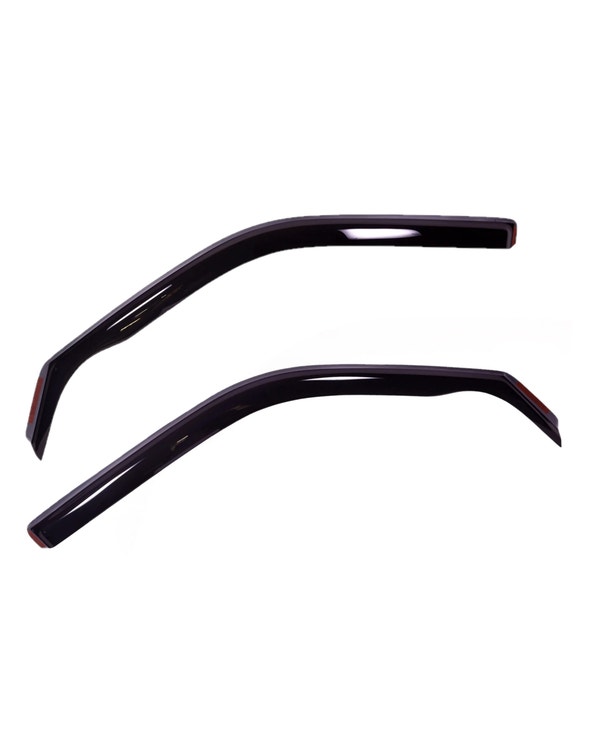 Smoked in Channel Wind Deflectors Pair  fits T5,T6