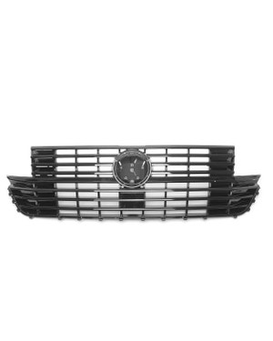 Front Grille, Gloss Black Without Badge  fits T6