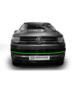 Lower Front Grille Trims, Green, 3pcs, T6
