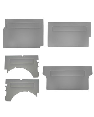 Grey Vinyl Interior Trim Kit for Right Hand Drive Short Wheel Base Tailgate Model fits T4