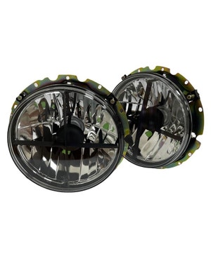 Headlights Crystal Crosshair for Left Hand Drive