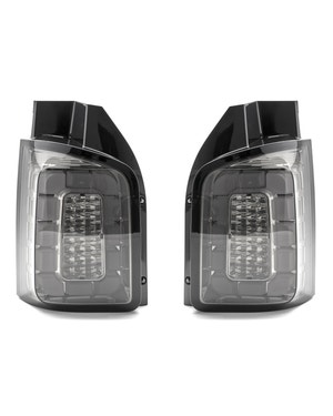 Rear Lights, LED, Smoked, Barn Door Models fits T6