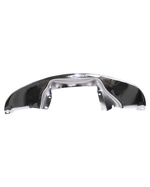 Tinware over Exhaust no Holes Chrome  fits Beetle,T2 Bay,T2 Split Bus,Karmann Ghia,Beetle Cabrio