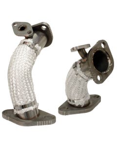 Vintage Speed Headers, With Heat Riser Pipes