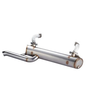 Vintage Speed Superflow Exhaust with Standard Tail Pipe