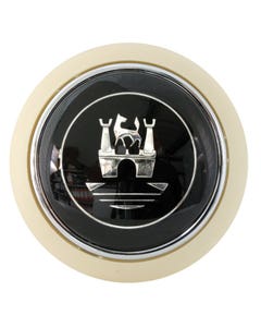 Flat4 Horn Push Ivory Color with Silver Wolfsburg Crest