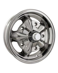 SSP Torque Alloy Wheel Fully Polished 5x15'', 5/205 PCD, 3.63" BS