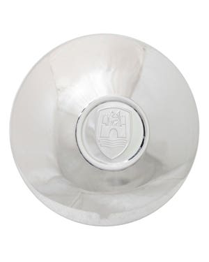 Radkappe, chrom, mit Wolfsburg Logo fits Käfer,Bus T2,Bus T1,Karmann Ghia,Käfer Cabriolet,Typ 3,Buggy/Baja