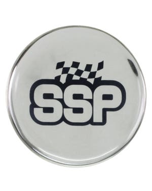 Centre Cap Sticker with SSP Logo 45mm fits Beetle,T2 Bay,Splitscreen,Karmann Ghia,Beetle Cabrio,Type 3,Buggy/Baja,Trekker,Type 4