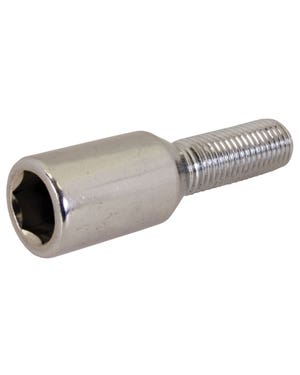 Bullone ruota M12x1.5 28mm sferico fits Maggiolino,Karmann Ghia,Maggiolino Cabrio,Type 3,Golf Serie 1,Golf Serie 2,Golf Serie 1 Cabrio,Caddy Serie 1,Scirocco