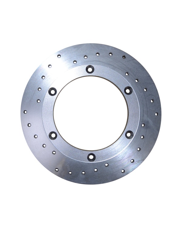 CSP Cross Drilled 15'' Solid Front Brake Disc Right  fits Beetle,T2 Bay,T2 Split Bus,Karmann Ghia,Beetle Cabrio,Type 3