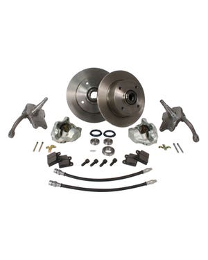 Kit conversion a discos de Freno delanteros 4x130.  fits Escarabajo,Karmann Ghia,Escarabajo cabrio,Buggy/Baja