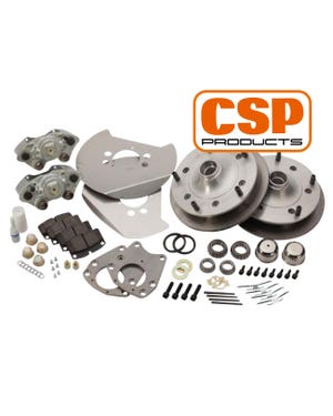 CSP Front Disc Brake Conversion Kit with 5x205 Stud Pattern for 15" Wheel  fits Baywindow,Split Bus