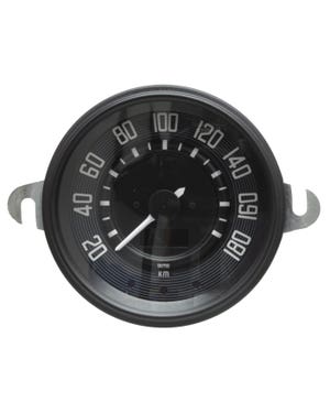 Smiths Digital Speedometer, 180 KMH, Black Face