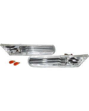 Indicator Side Repeater Set Crystal Clear  fits 986 Boxster,996