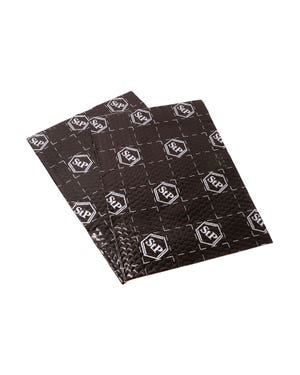 STP Black Silver 2 Sheet Sound Deadening Speaker Kit fits Beetle,T2 Bay,T25/T3,Splitscreen,Karmann Ghia,Beetle Cabrio,Type 3,Buggy/Baja,Brazil Kombi,Trekker,Type 4,Golf Mk1,Golf Mk2,T4,T5,T6,Golf Mk1 Cabriolet,Golf Mk3,Golf Mk3 Cabrio,Caddy Mk1,Golf Mk4,Scirocco,Jetta,Corrado,Polo Mk3 6N,Vento,356,911,912,914,924,928,930,944,964,968,986 Boxster,987 Boxster,987C Cayman,993,996,997