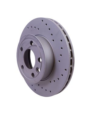 Sport Cross-Drilled Vented Front Brake Discs 280x24mm