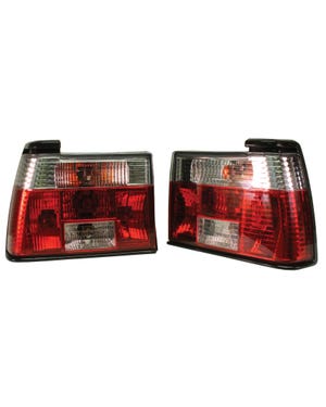 Rear Lamps, Jetta Mk2, Crystal M3 style  fits Jetta