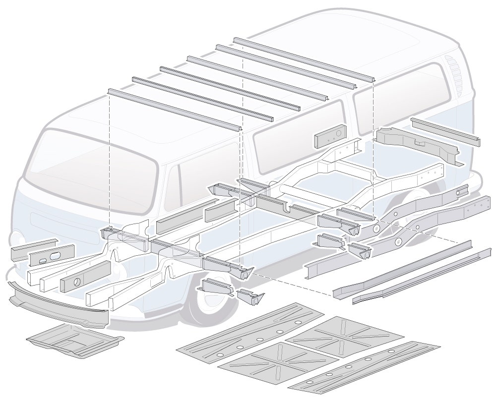 Beetle, Panels, Front Body