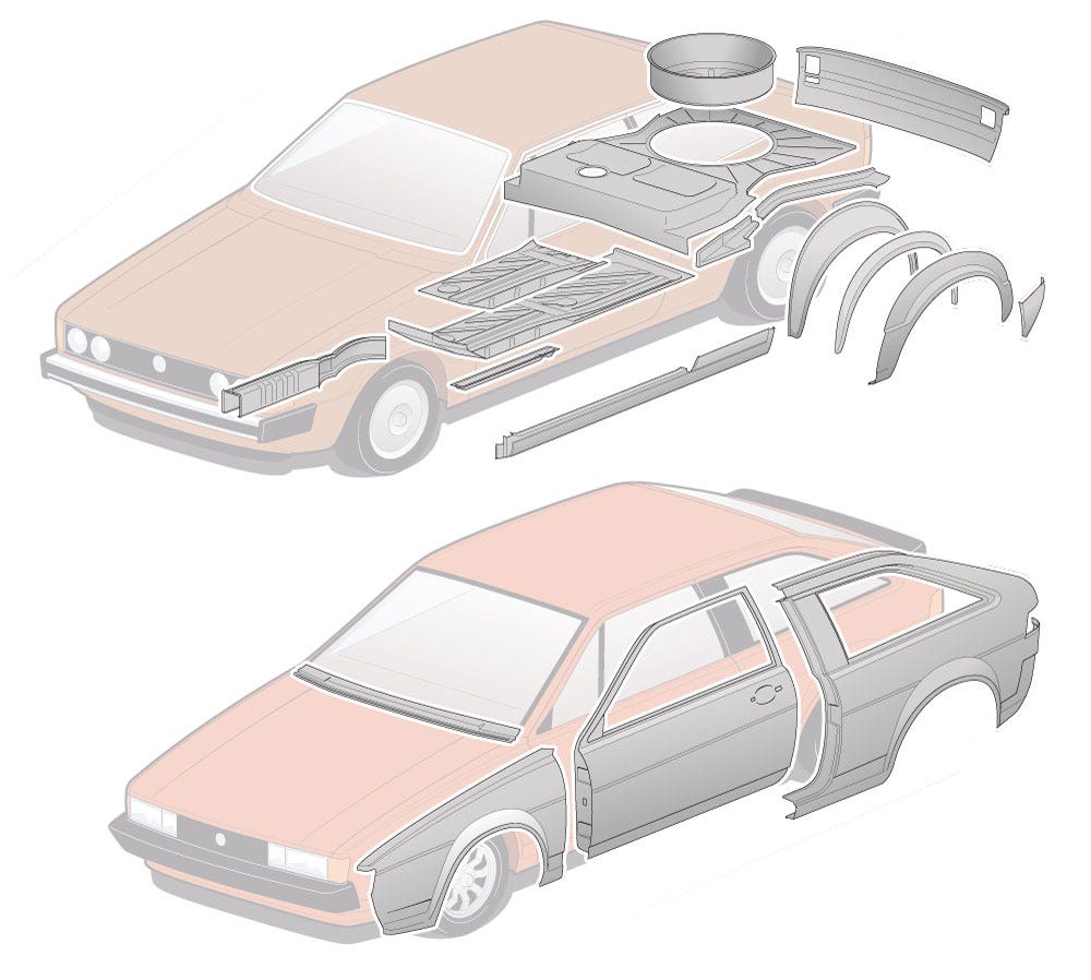 Mk2 sales scirocco parts