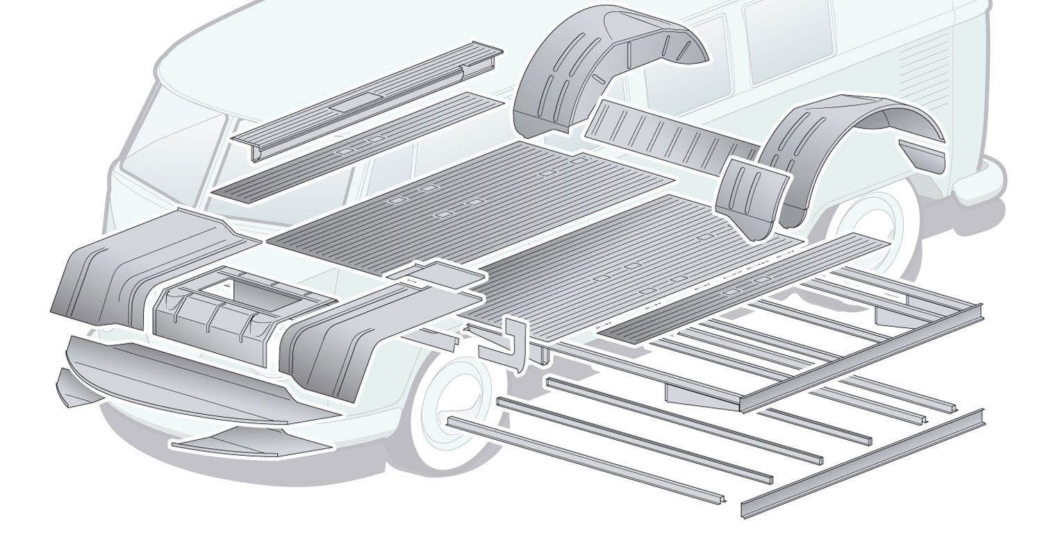 Beetle, Panels, Front Body