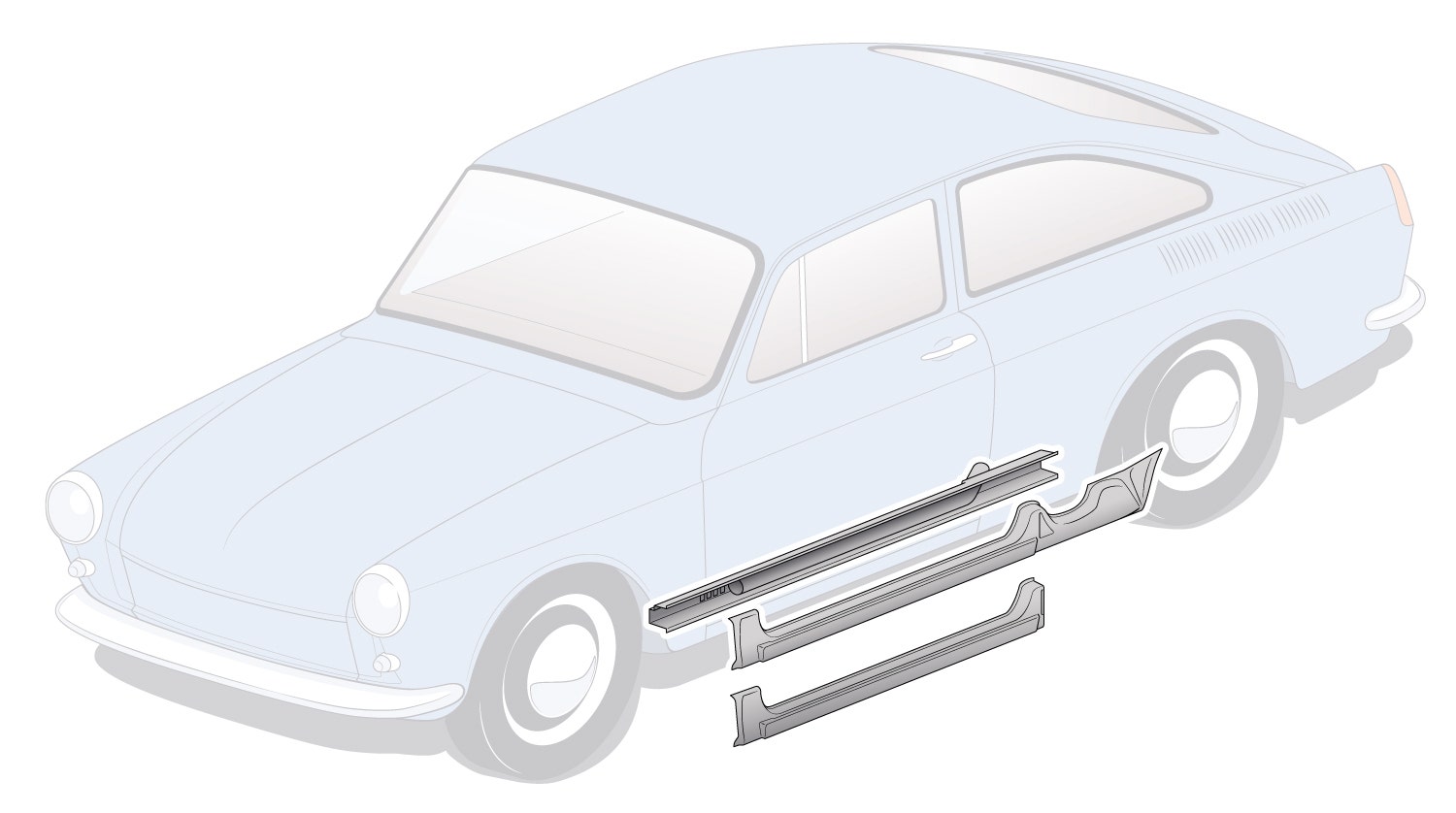 Beetle, Panels, Front Body